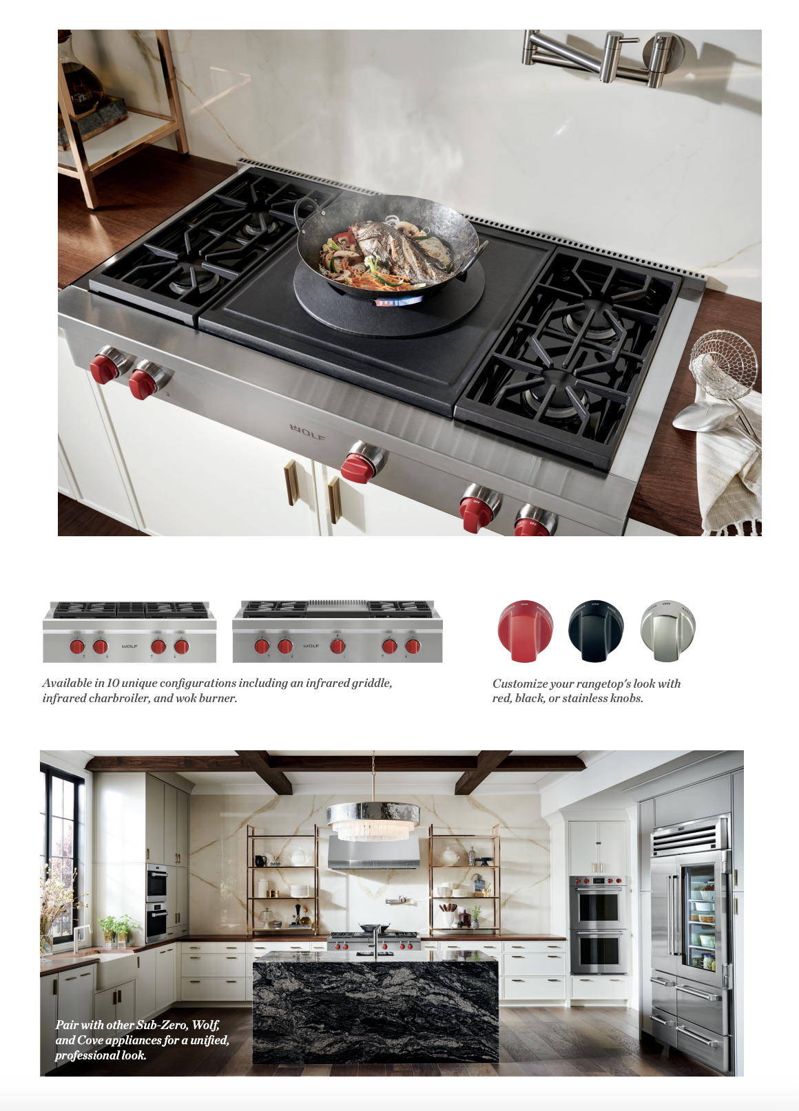 wolf range knobs