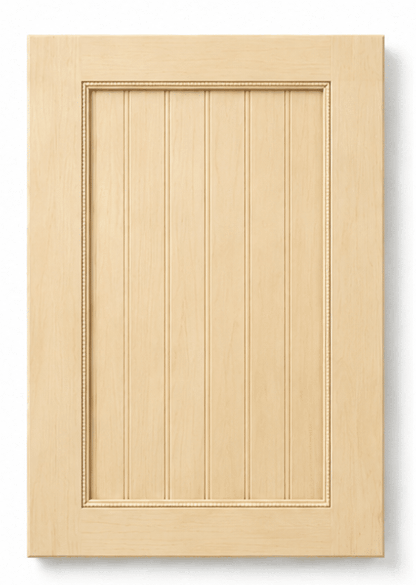 beaded shaker cabinet